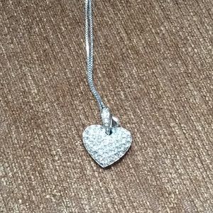 Swarovski heart necklace